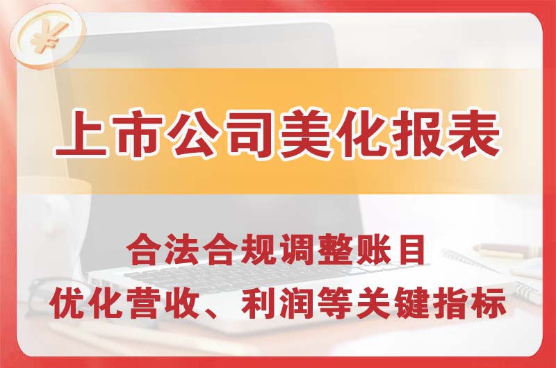 洮南上市公司美化报表