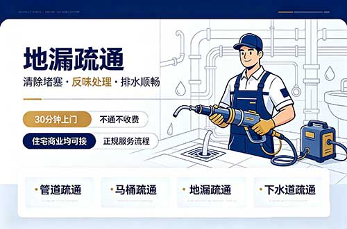 洮南地漏疏通
