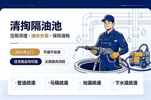 洮南清掏隔油池
